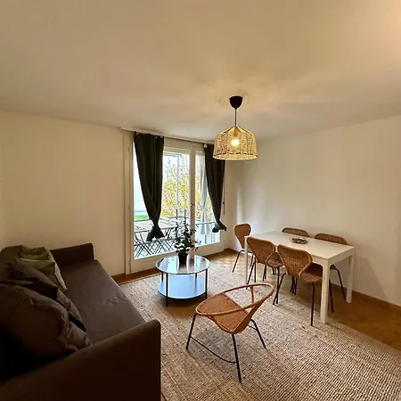 Apartman With Balcony, 26 Min To Center Zürich